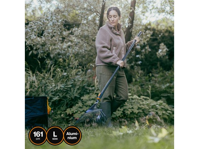 Черенок алюминиевый L 161см OneClick FISKARS