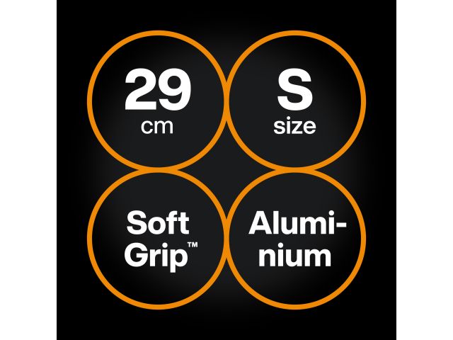Рукоятка малая алюминиевая S 29см OneClick FISKARS