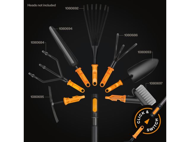 Рукоятка малая алюминиевая S 29см OneClick FISKARS