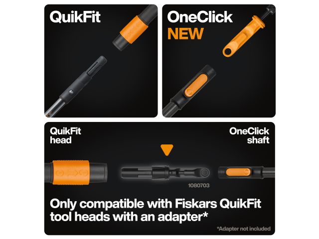 Адаптер OneClick для насадок QuikFit FISKARS
