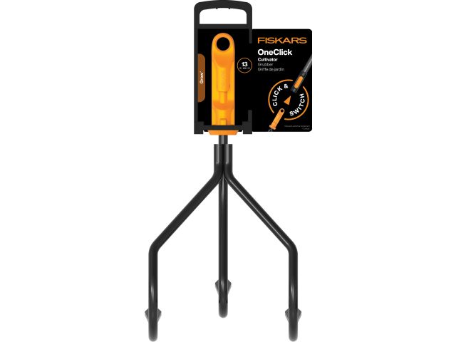 Культиватор три зуба OneClick FISKARS