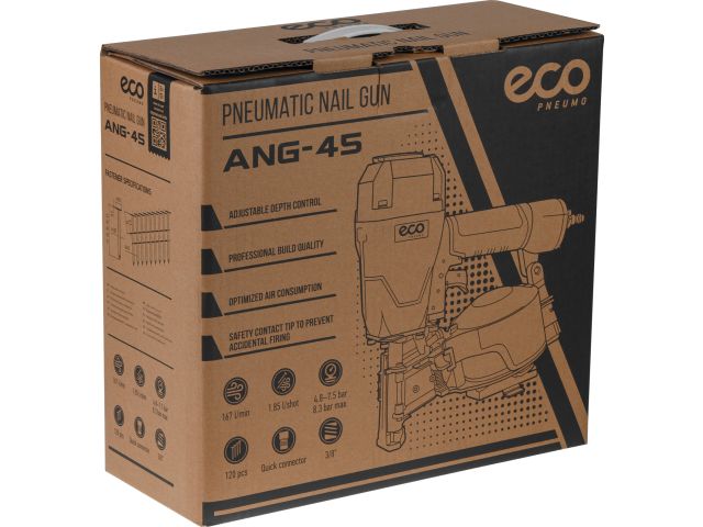 Гвоздезабивной пневмопистолет ECO ANG-45