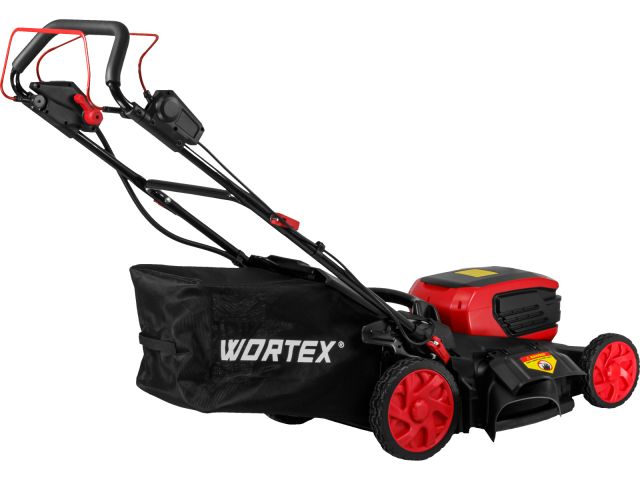 Газонокосилка аккум. WORTEX CLM 4536-4 в кор. XLT SET БЕСЩЁТ.ДВИГ., САМОХОД., 18В+18В, 2х4Ач, компл.