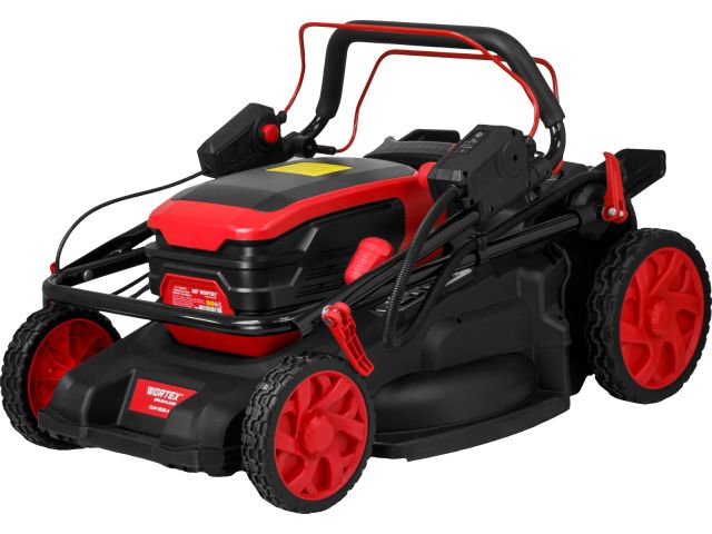 Газонокосилка аккум. WORTEX CLM 4536-4 в кор. XLT SET БЕСЩЁТ.ДВИГ., САМОХОД., 18В+18В, 2х6Ач, компл.