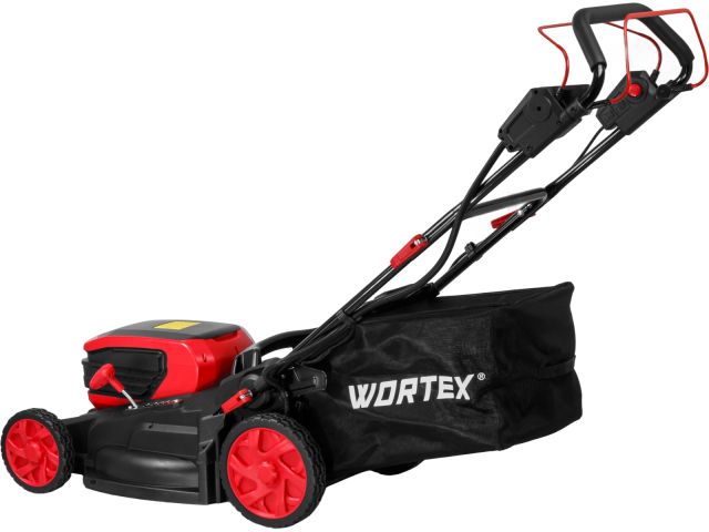 Газонокосилка аккум. WORTEX CLM 4536-4 в кор. XLT SET БЕСЩЁТ.ДВИГ., САМОХОД., 18В+18В, 2х6Ач, компл.