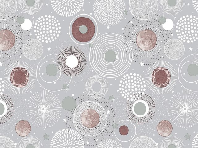 Клеенка столовая, нетканая основа с ПВХ покр., коллекция "DECO", 1 м.пог., PERFECTO LINEA