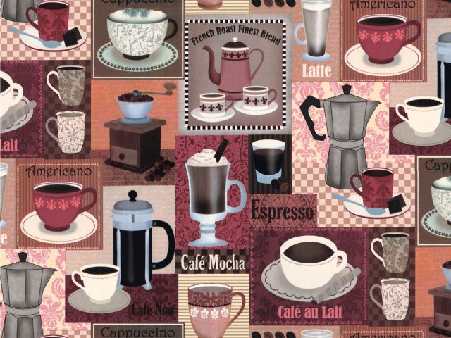 Клеенка столовая, нетканая основа с ПВХ покр., коллекция "DECO", 1 м.пог., PERFECTO LINEA