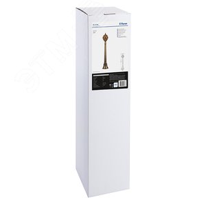 Светильник НТУ-60w столб Е27 IP44 черное золото