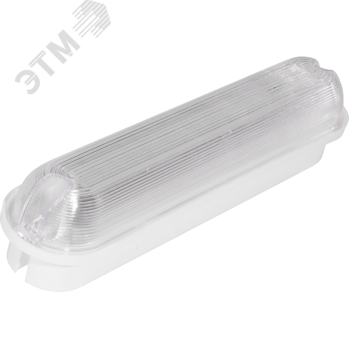 Светильник светодиодный Vega LED-08-001 8Вт 5000К IP54 860лм УХЛ2 310х70х75 ЖКХ накладной прозрачный рассеиватель без датчика