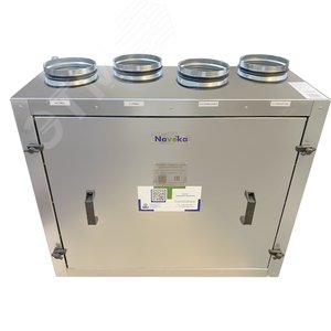 Установка вентиляционная приточно-вытяжная Node5- 125 (50 m) / RP-M, VEC (Bs190), E0.8 Vertical с черным пультом TS4b