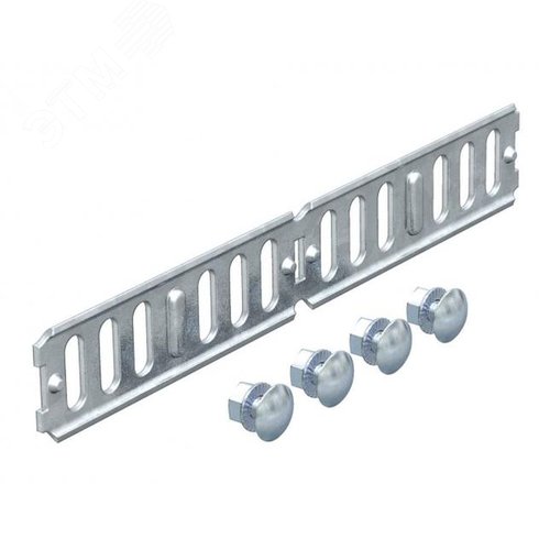 Соединитель, продольный/угловой, L=200, сталь, FS (RWVL 35 FS)