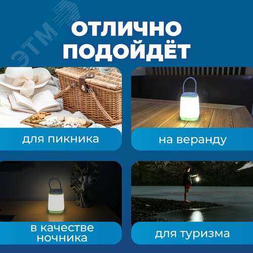 Фонарь 2028LED кемпинговый 3хR03AAA 16