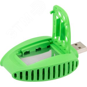 Фумигатор SWT-449USB, мощность 5 Вт, напряжение 5 В, цвет зеленый