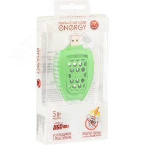 Фумигатор SWT-449USB, мощность 5 Вт, напряжение 5 В, цвет зеленый