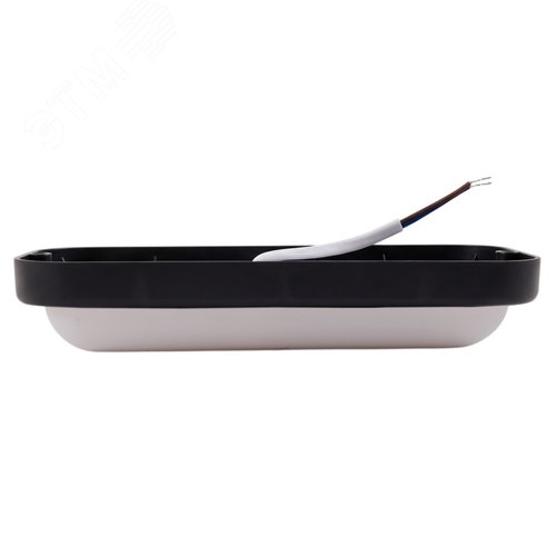 Светильник светодиодный ULW-Q228 18W/6500K IP65 BLACK влагозащищенный. Прямоугольник. Дневной свет (6500K). 195?95?35мм. Корпус черный. ТМ Volpe