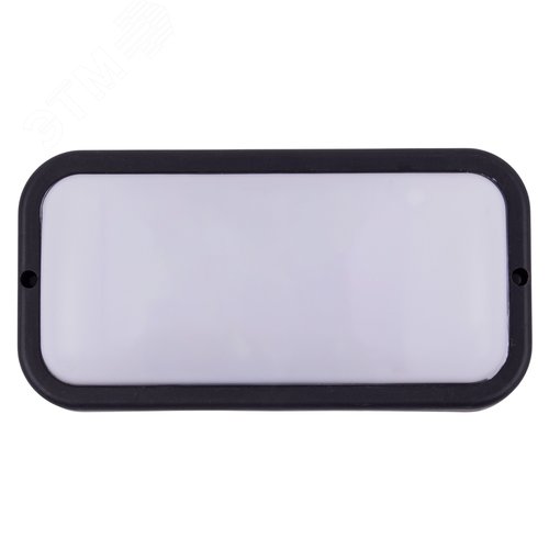 Светильник светодиодный ULW-Q228 18W/6500K IP65 BLACK влагозащищенный. Прямоугольник. Дневной свет (6500K). 195?95?35мм. Корпус черный. ТМ Volpe