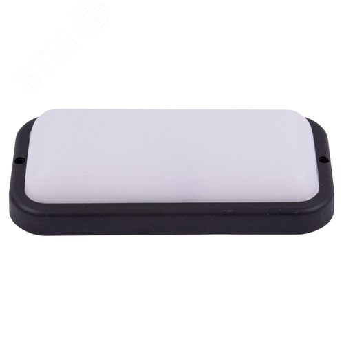 Светильник светодиодный ULW-Q228 18W/6500K IP65 BLACK влагозащищенный. Прямоугольник. Дневной свет (6500K). 195?95?35мм. Корпус черный. ТМ Volpe