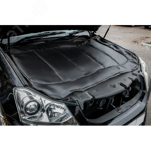 Утеплитель двигателя Black Premium, двойной слой, размер M, 140х90 см