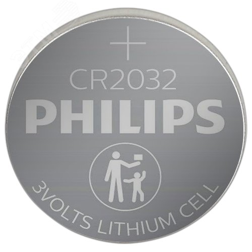 Элемент питания литиевый CR2032P5/51 1х5шт. CR2032-1BL