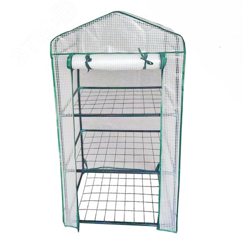 Тент из армированного полиэтилена UGT-R10 H125 WHITE 135г/м2 для парника 60x40x125см. Цвет сетки белый. TM ФитоЛето