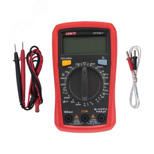 Мультиметр портативный UNI-T UT33C+