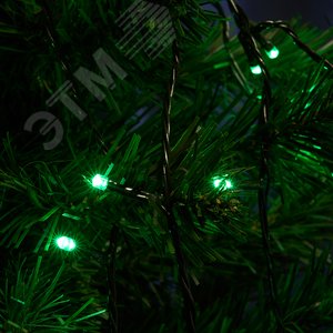 Гирлянда линейная LED зеленый 10 м с контроллером