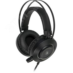 Гарнитура мониторная Bloody G521, кабель 2.3м, USB, черный