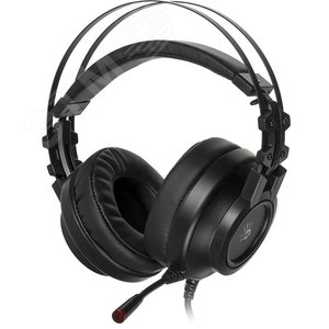 Гарнитура мониторная Bloody G525, кабель 2м, черный