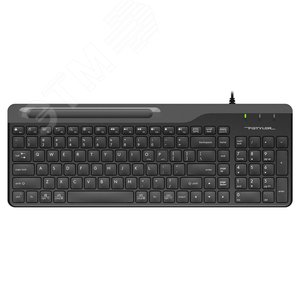Клавиатура Fstyler FK25, USB, slim, черный/серый