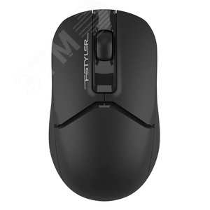 Мышь беспроводная Fstyler FG12S, оптическая, USB, 1200dpi, 3 кнопки, бесшумные кнопки,черный
