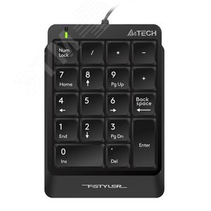 Числовой блок Fstyler FK13P, USB, slim, черный