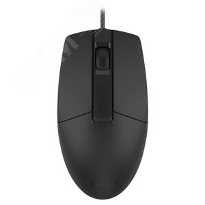 Мышь проводная OP-330, оптическая, USB, 1200dpi, 3 кнопки, черный