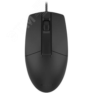 Мышь проводная OP-335S, оптическая, USB, 1200dpi, 3 кнопки, черный