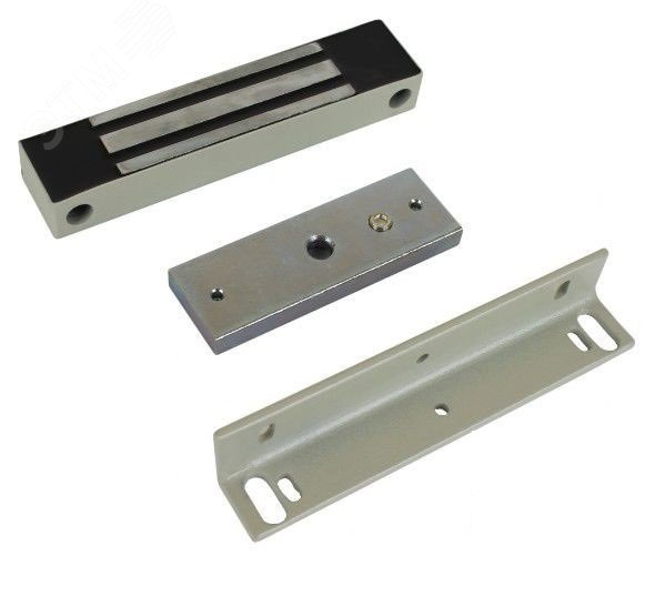 Замок электромагнитный , серый