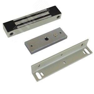 Замок электромагнитный , серый