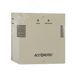 Источник вторичного электропитания резервированный в металлическом корпусе под АКБ 7 Ач