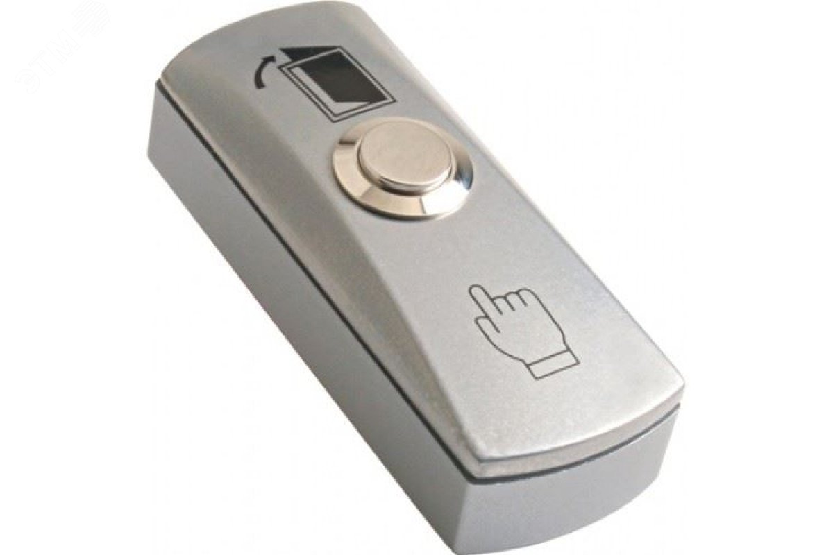 Кнопка выхода металлическая накладная