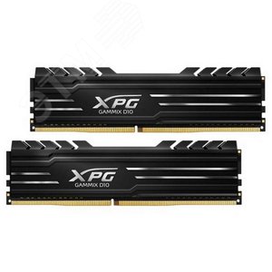 Модуль памяти 2Х8GB XPG GAMMIX D10, DIMM DDR4, 3600 МГц, 28800 Мб/с