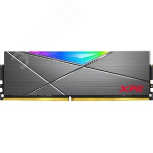 Модуль памяти 8GB XPG SPECTRIX D50, DIMM DDR4, 3200 МГц, 25600 Мб/с, RGB