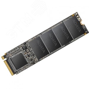 Накопитель SSD M.2 2280 256GB XPG SX6000 Pro, NVMe, 3D TLC NAND, 2100/1200 Мб/с