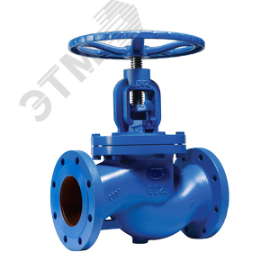 Клапан (Вентиль) запорный сальниковый фланцевый DN65 PN16 чугунный