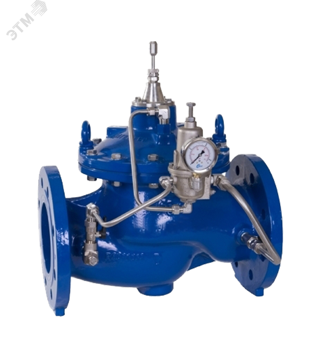 Перепускной клапан DN350 PN16 (Kvs 1600 м3/ч) КАТ10/03-02-01-350-16-Ф/Ф