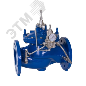 Перепускной клапан DN350 PN16 (Kvs 1600 м3/ч) КАТ10/03-02-01-350-16-Ф/Ф