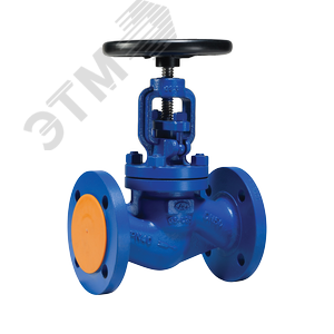 Клапан (Вентиль) запорный сальниковый фланцевый DN15 PN40 стальной