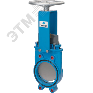 Затвор шиберный (нож) EB-01-300-HW (N)-E DN 300 PN 6 м/ф EPDM штурвал