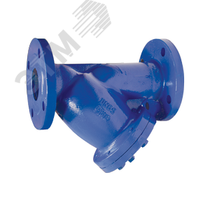 Фильтр сетчатый IS16 чугунный DN15 PN16 со сливной пробкой, фланцевый