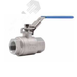 Кран шаровой нержавеющая сталь резьбовой двухходовой полнопроходной BV15.04.015.63.Р/Р DN015 PN63