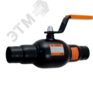 Кран шаровой стальной DN25 PN40 под приварку