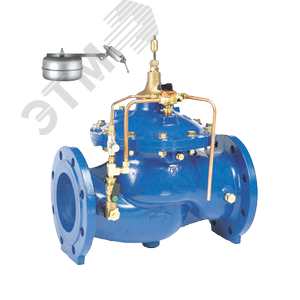 Поплавковый клапан DN250 PN16 (Kvs 1160 м3/ч) КАТ10/08-02-01-250-16-Ф/Ф