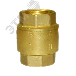 Обратный клапан Тип 10.305 DN 25 PN 16 Тмакс.град 90 резьба латунь/латунь